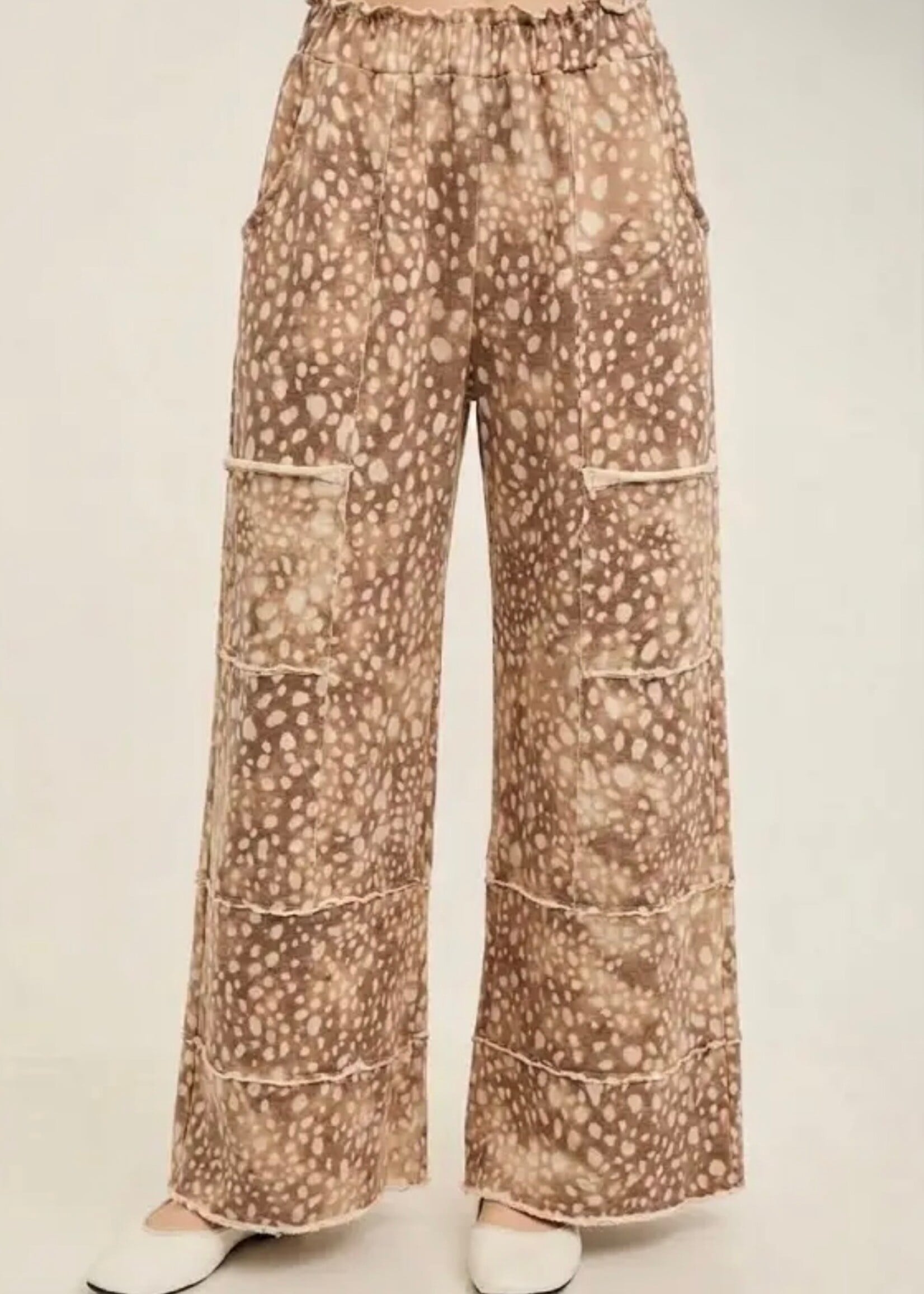 Oh My Deer Print Pants