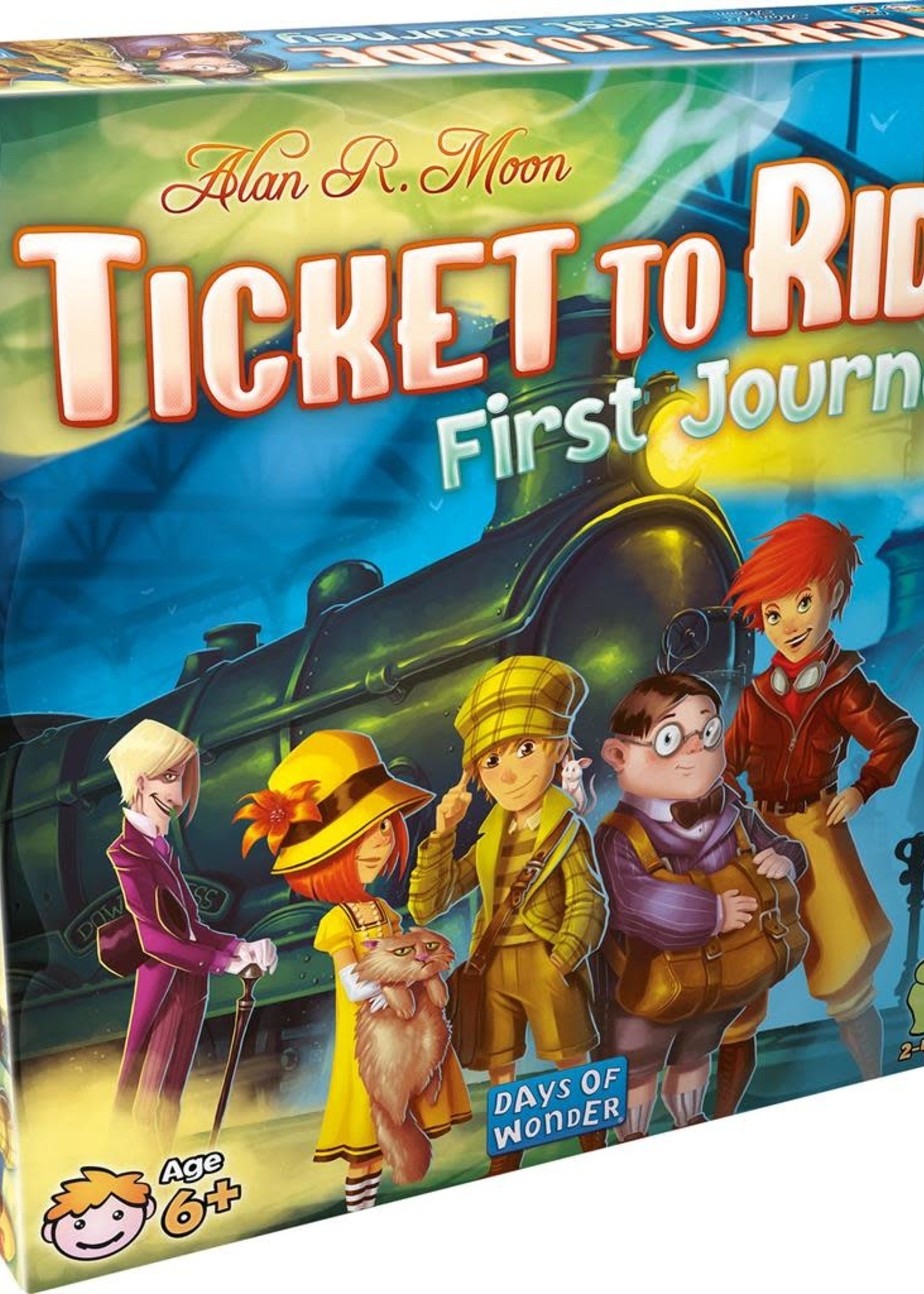Asmodee ticket to ride first journey