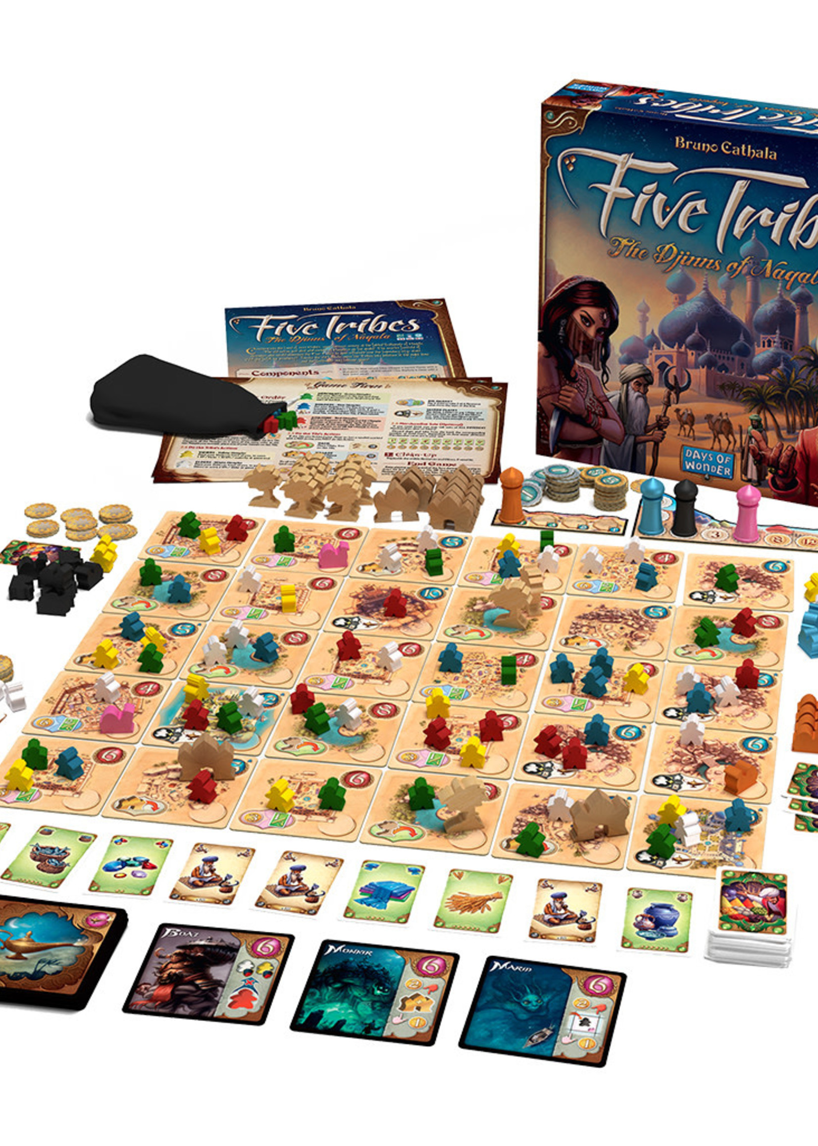 Asmodee FIVE TRIBES BOARD GAME