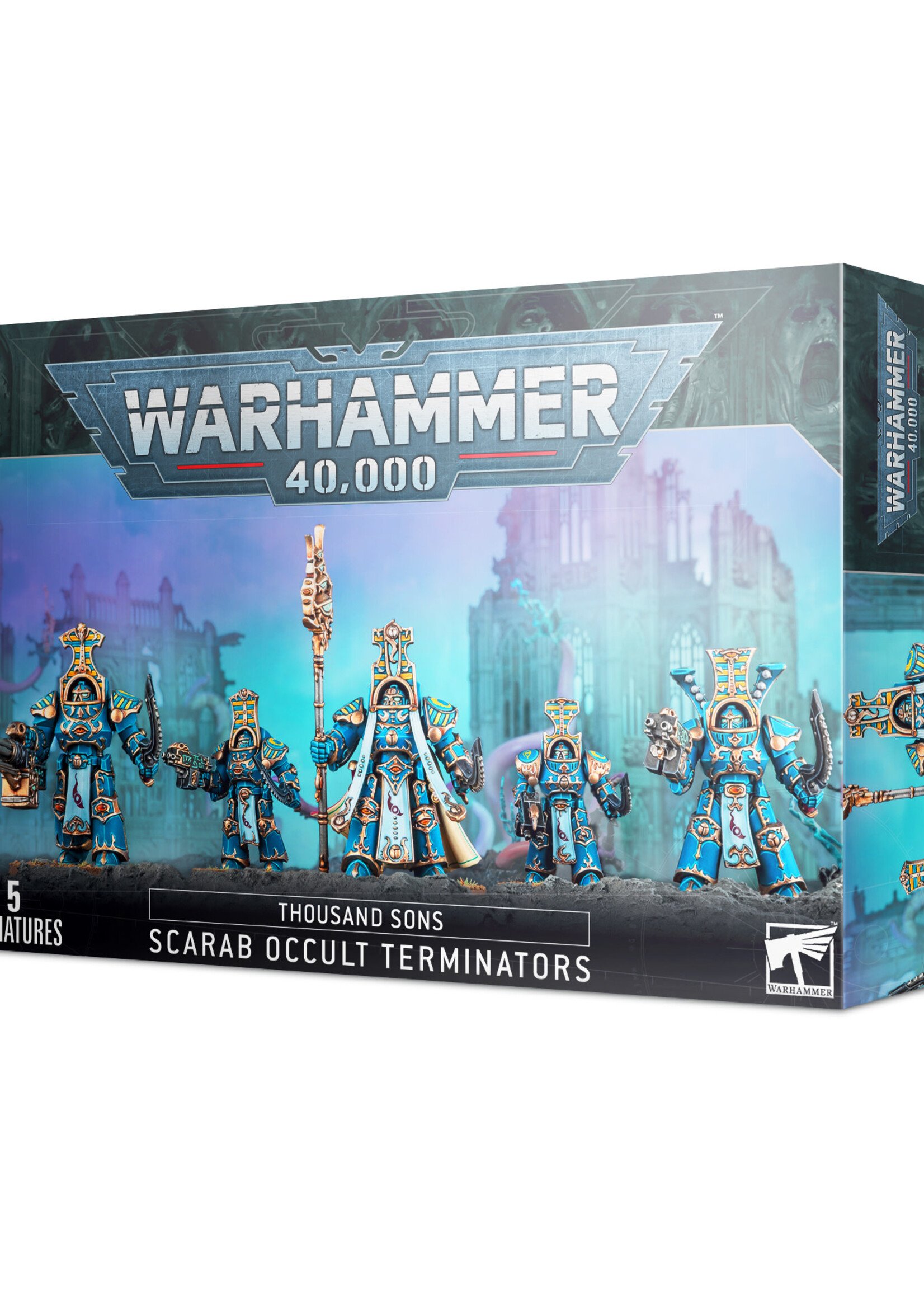Games Workshop Thousand Sons scarab occult terminators