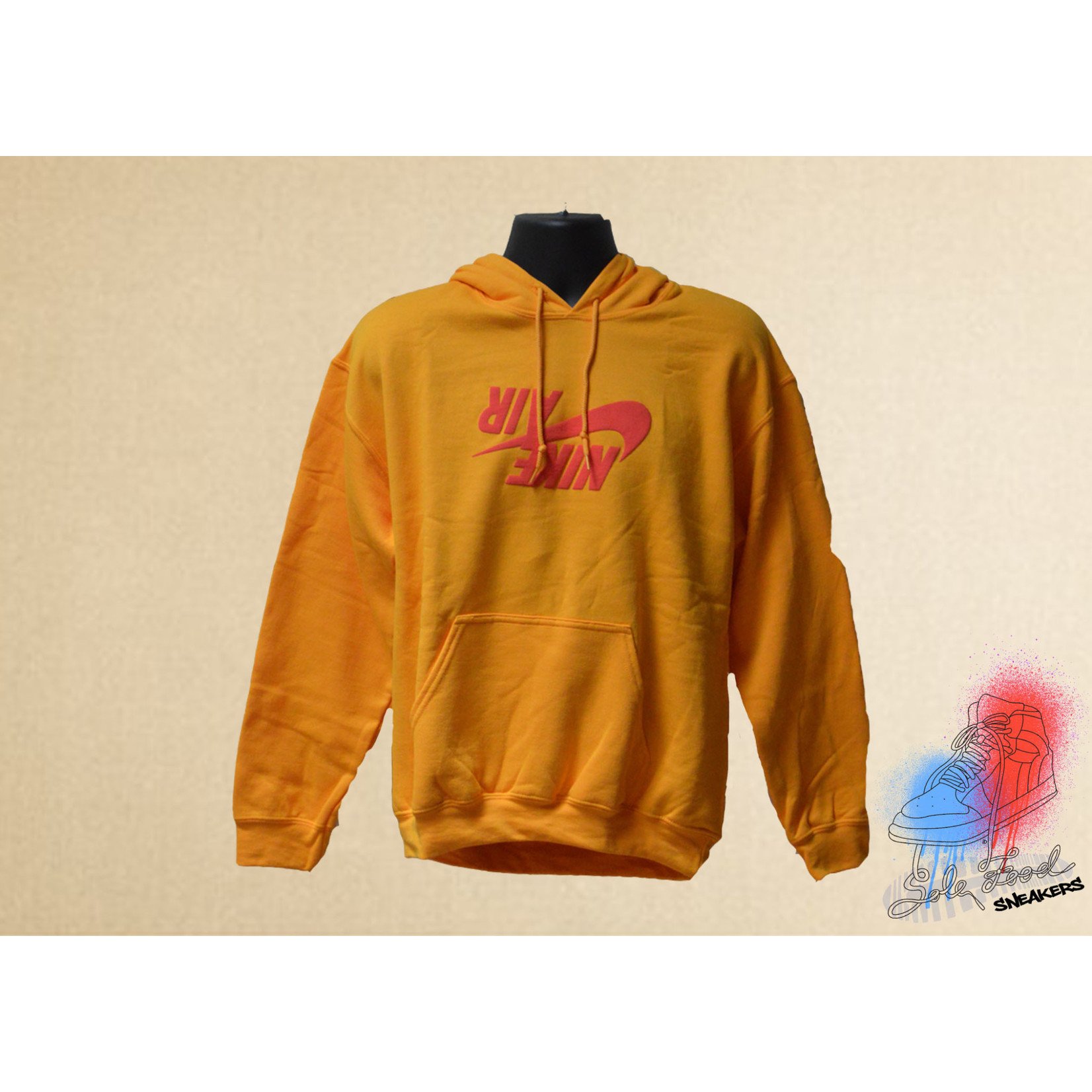 travis scott nike air hoodie yellow