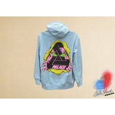 Palace Tri Ripper Hoodie size Large Sole Food Sneakers