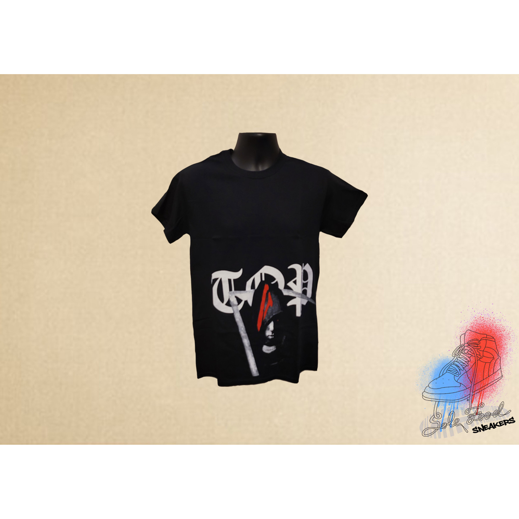 NBA YoungBoy x VLone Reaper Black Tee 