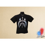 Bape Bape Foil Shark Black Tee