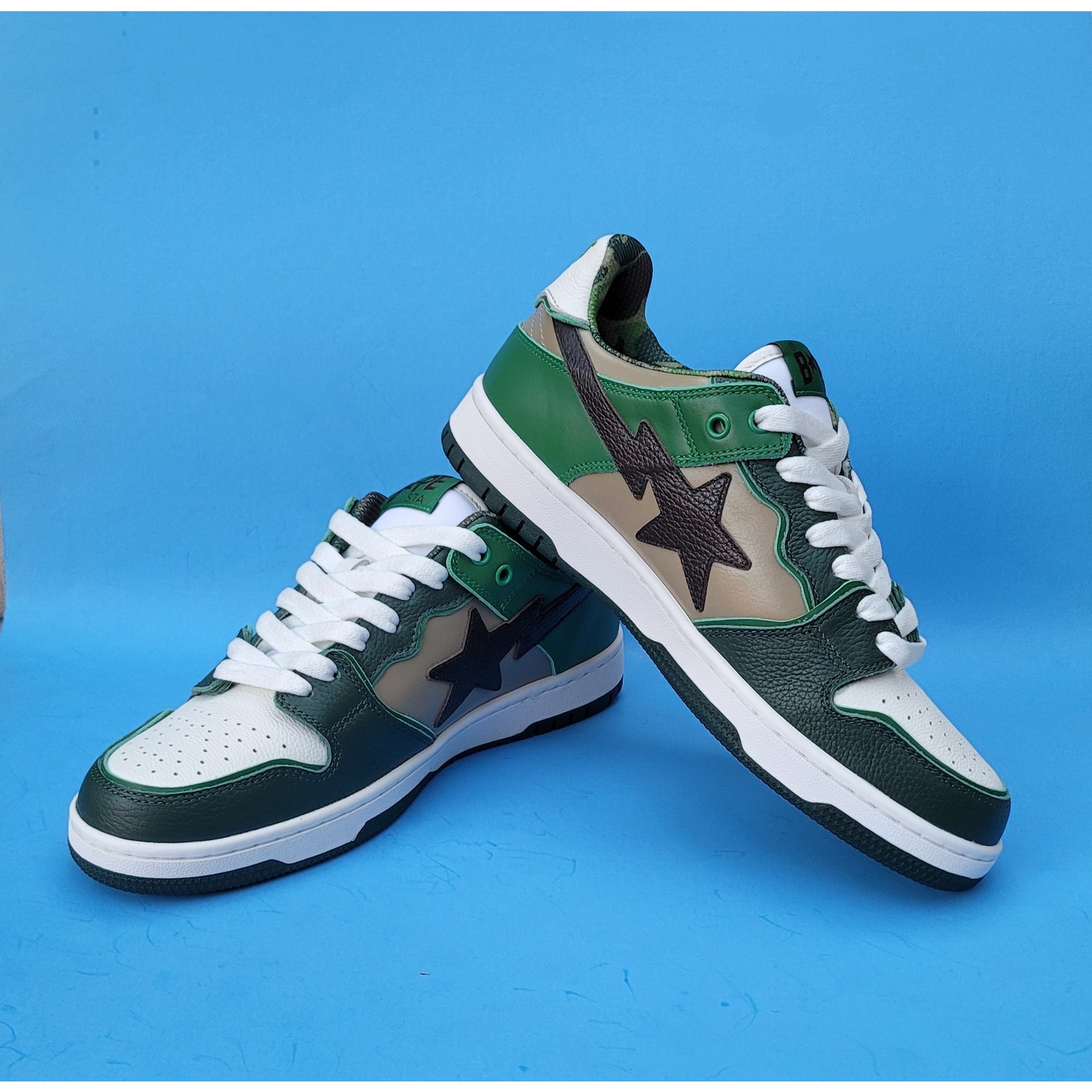 Bape Bape Sk8 Sta Green Camo