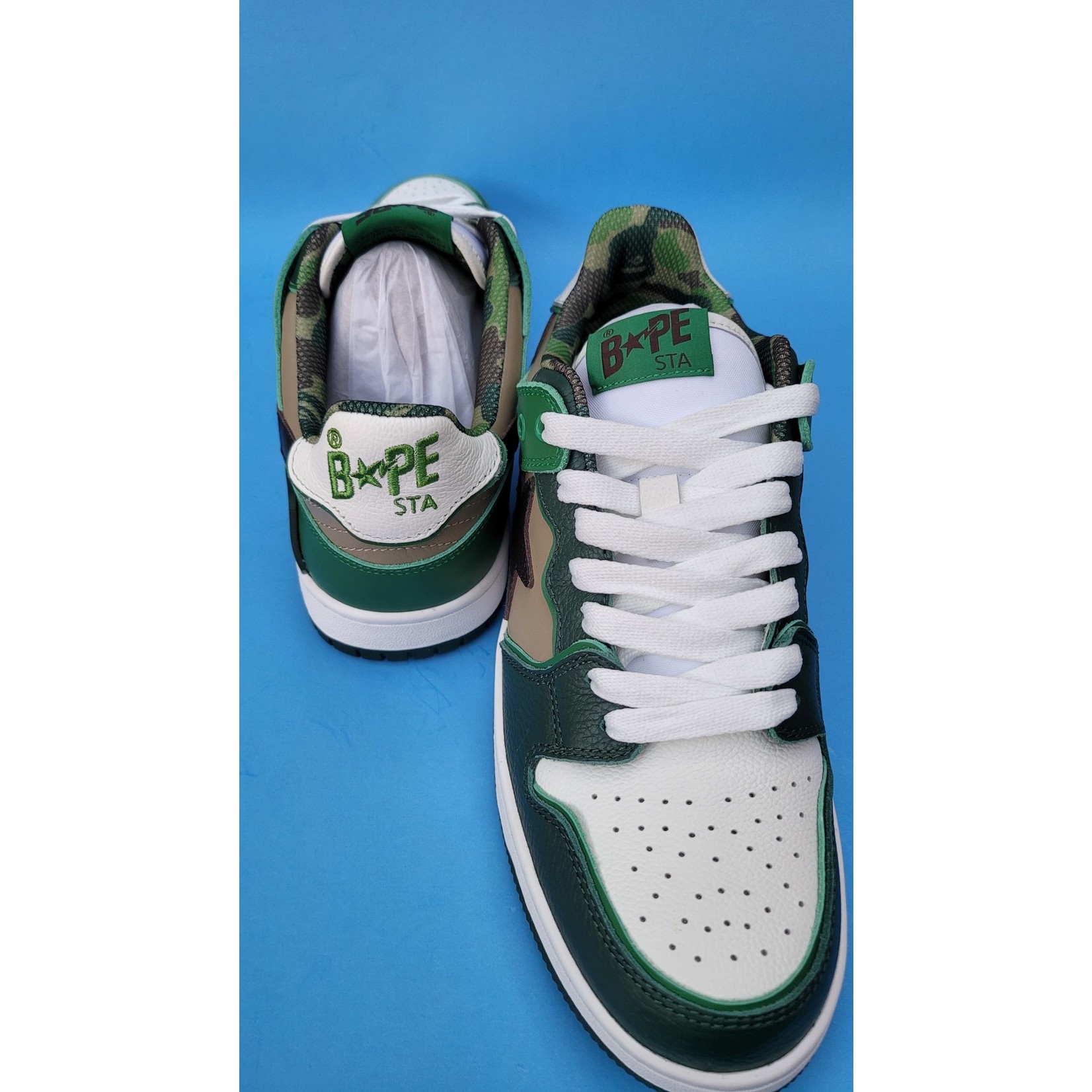 Bape Bape Sk8 Sta Green Camo