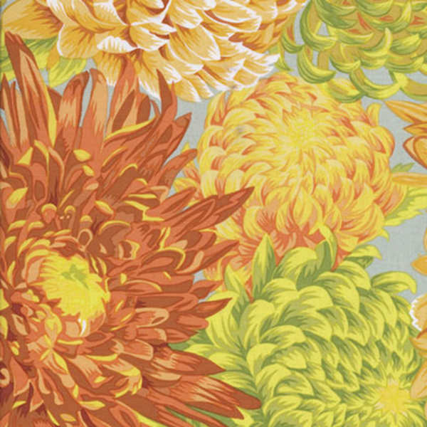 Kaffe Fassett Kaffe - Japanese Chrysanthemum – PWPJ041 – YELLOW