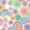 Kaffe Fassett - Mosaic Circles / PWGP176 WHITE