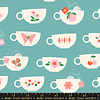 Ruby Star - Camellia / Tea Cups / Turquoise / RS0029-16