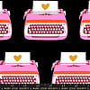 Ruby Star - Darlings 2 / Typewriters / Black / RS5058-14