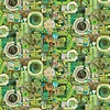 Shelly Davies - Color Collage - GREEN