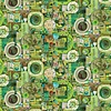 Shelly Davies - Color Collage - GREEN