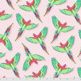 Tula Pink Tula Pink - Daydreamer - Macaw Ya Later / Dragon Fruit