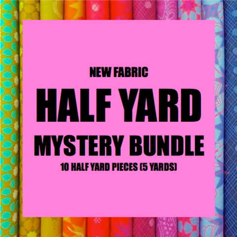 Mystery Bundle - 10 Half Yard Pieces / NEW FABRICS