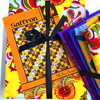 Quilt Kit - Saffron / Yellow & Purple (FQK-15)
