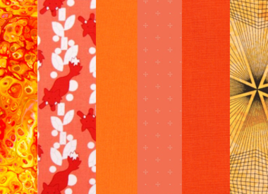 Orange Fabrics