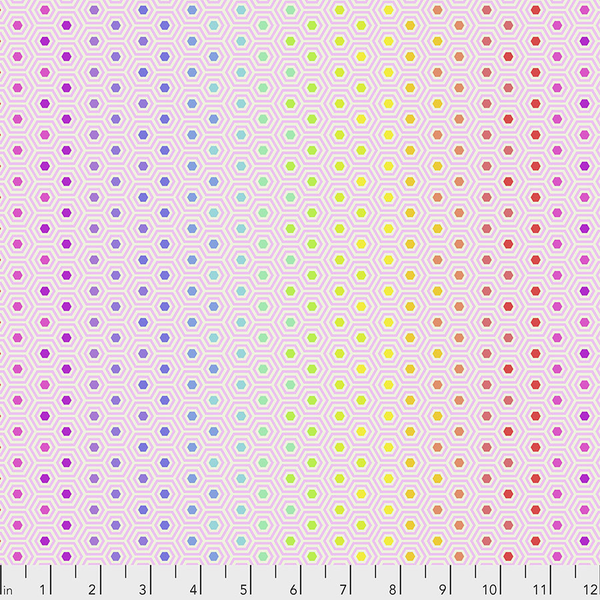  Tula Pink - True Colors / Hexy Rainbow/ PWTP151.SHELL