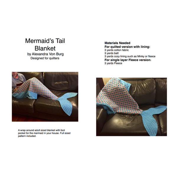  Alexandra Von Burg Pattern Mermaid Tail