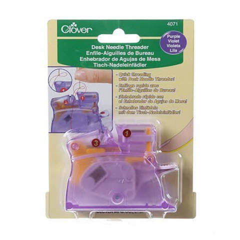 Clover - Purple Desk Needle Threader