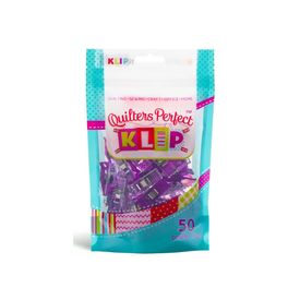  Quilters Perfect Clips  50pc Purple