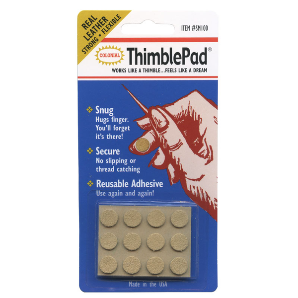  Finger Thimble Pads 12pc