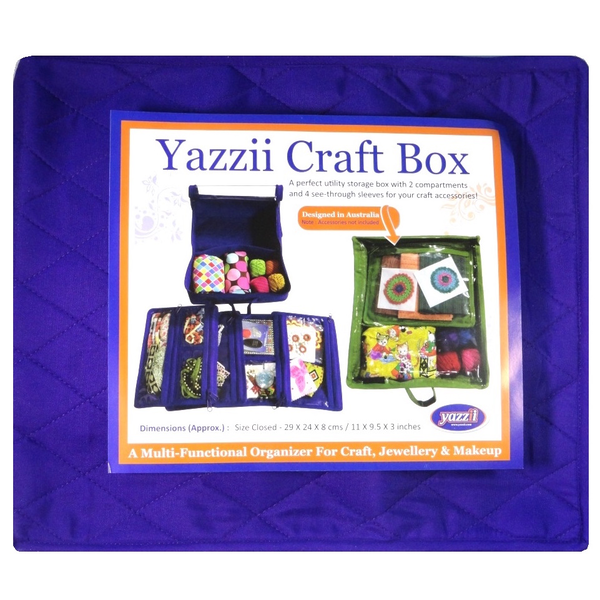  Yazzii  Large Craft Organizer Purple