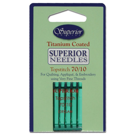  Superior  Titanium Topstitch Needles  70/10