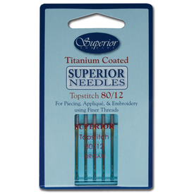  Superior  Titanium Topstitch Needles  80/12