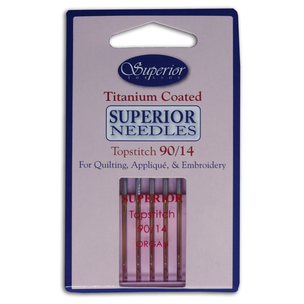  Superior  Titanium Topstitch Needles  90/14