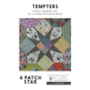 Jen Kingwell Tempters - 4 Patch Star