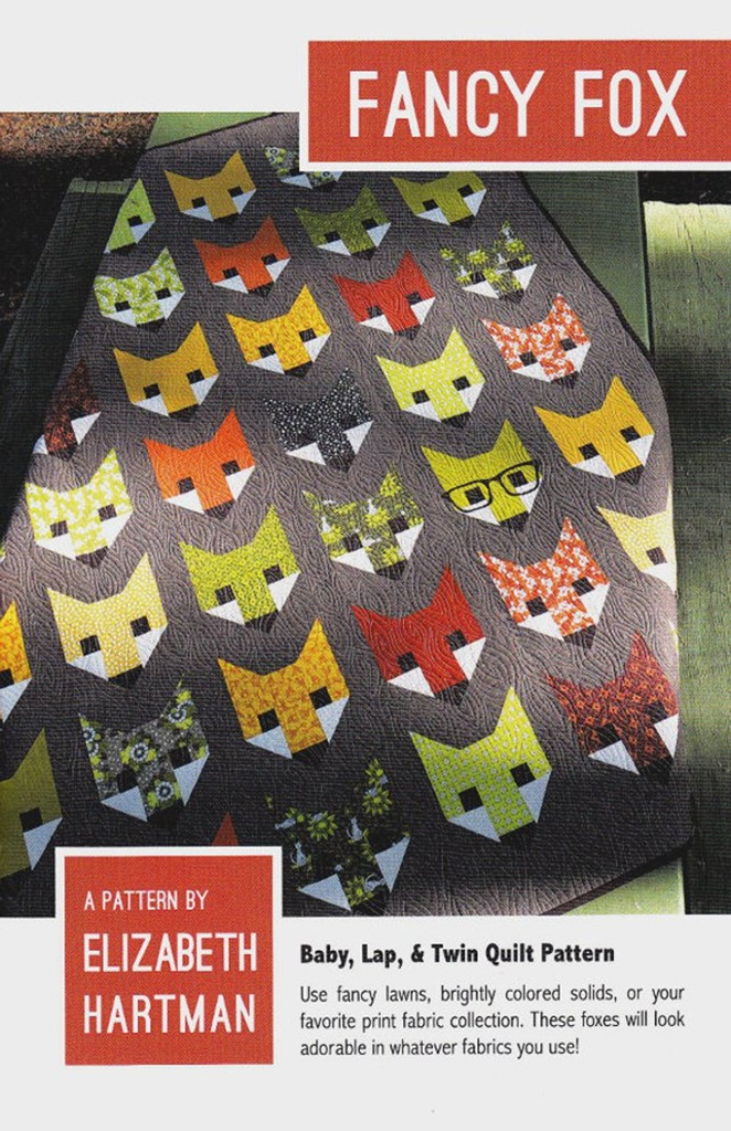 Pattern Elizabeth Hartman - Fancy Fox I I I Bay Quilts