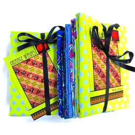  Quilt Kit - Orange Waves  (FQK-13)