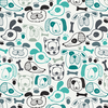 Art Gallery -  Oh Woof - Woof This Way / Teal / OHW-68691