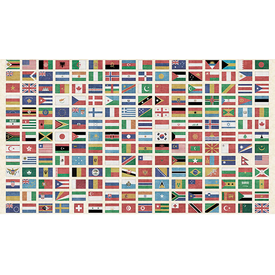  QT - Wanderlust - Flags of the World