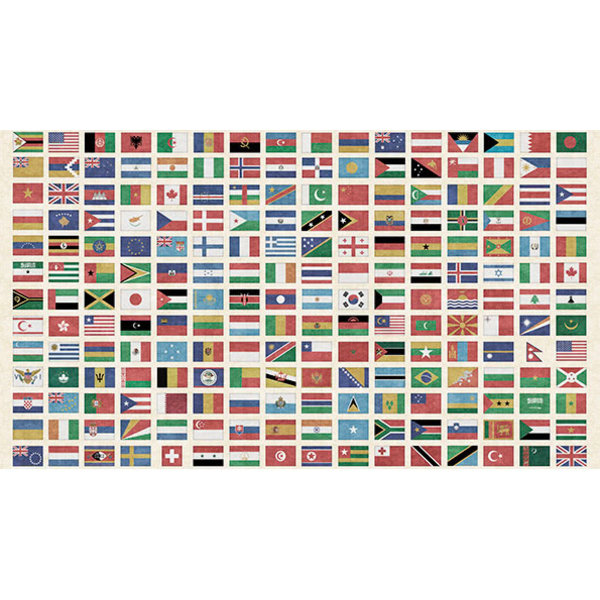  QT - Wanderlust - Flags of the World