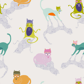 Art Gallery Fabrics Art Gallery - Oh Meow - Kitten Around / OHM-33442