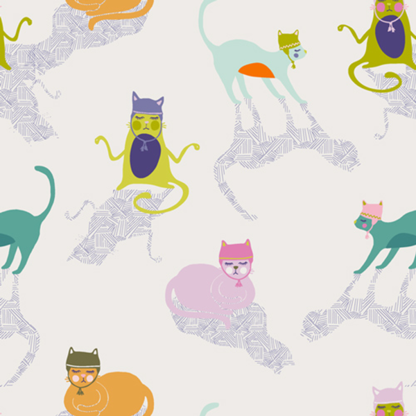 Art Gallery Fabrics Art Gallery - Oh Meow - Kitten Around / OHM-33442