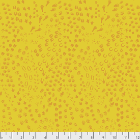 Free Spirit Fabrics Free Spirit - Lorraine Turner - Migration / Animal Tracks / PWLT022.YELLOW
