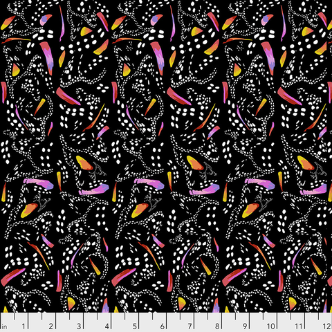 Free Spirit - Lorraine Turner - Migration / Monarch Stripe / PWLT020.BLACK