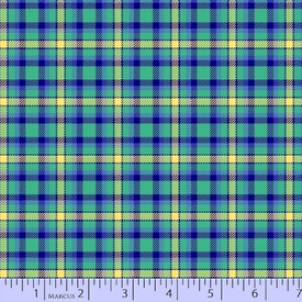 Flannel Marcus - Flannel - Primo Plaids / U011_0114 / Green & Blue