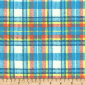 Flannel Marcus - Flannel - Primo Plaids / U012-0120 / Aqua