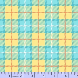 Flannel Marcus - Flannel - Primo Plaids / U055-0133 / Yellow & Blue