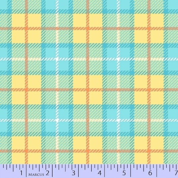 Flannel Marcus - Flannel - Primo Plaids / U055-0133 / Yellow & Blue