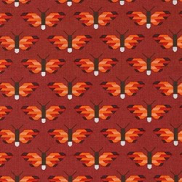 Elizabeth Hartman EH / Rhoda Ruth -  Pacific / Butterfly / Red
