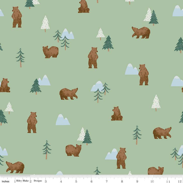  RB - Camp Woodland - Grizzly Bears / C10461-PISTACHIO