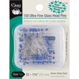  Dritz - Ultra Fine Glasshead Pins / 150pc