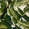 Hoffman - Barkcloth - Tropical Large Leaves / Forest / Q5006-44