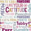 Studio-E / Cattitude / Words / 4066-12