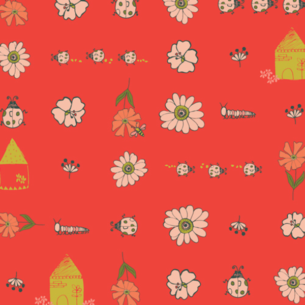 Art Gallery Fabrics Art Gallery - Dew & Moss / Bugsy & Posy / DWM-45611