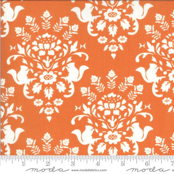  Moda - Squirrelly Girl / Squirrel Toile / Pumpkin / 2971-16